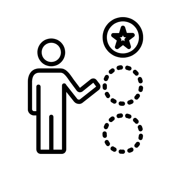 Icon representing client priority.