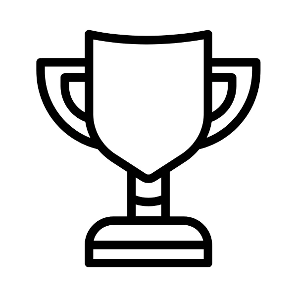 An icon of a trophy representing success in defending Alabama dui cases.